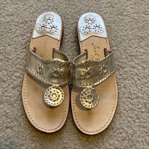 Jack Rogers Hamptons Flats size 8